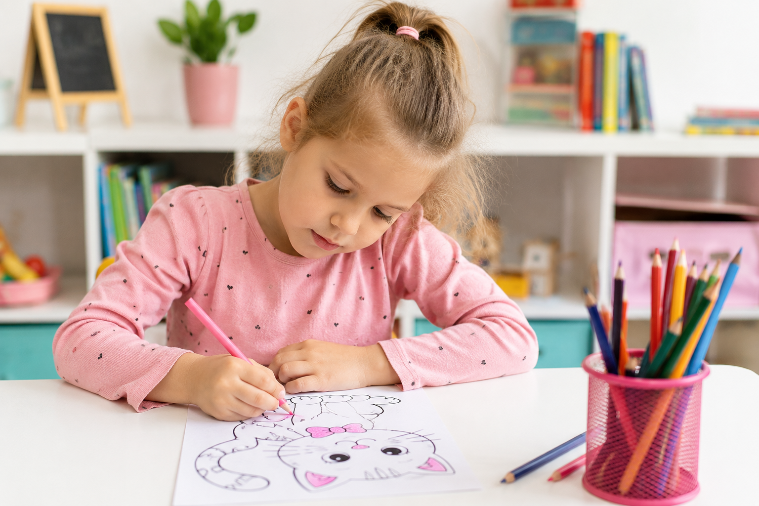 De voordelen van kleuren voor kinderen