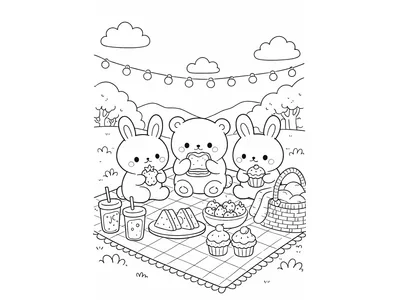 Kawaii picknick