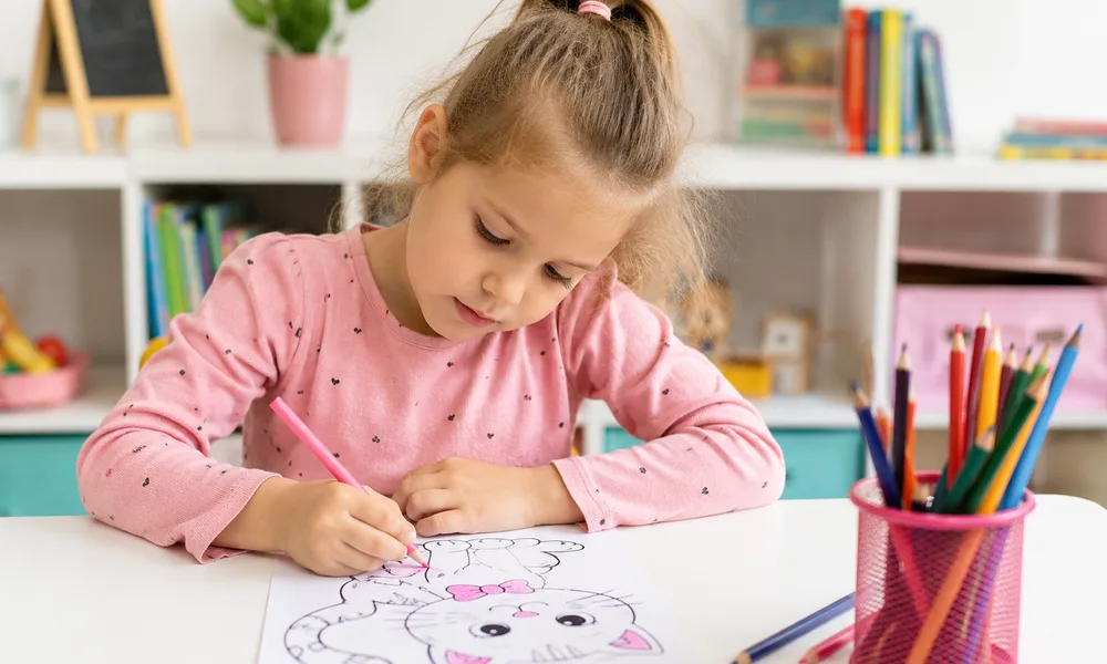 De voordelen van kleuren voor kinderen