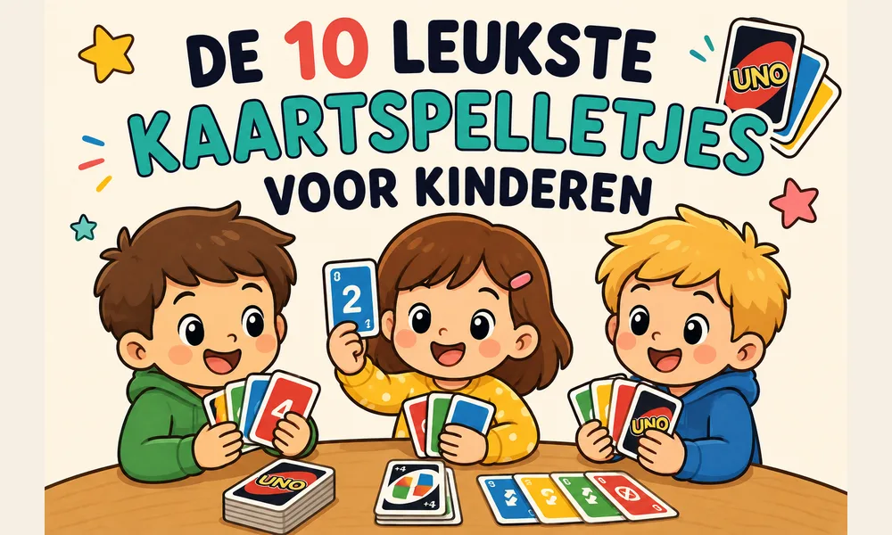 De 10 leukste kaartspelletjes voor kinderen