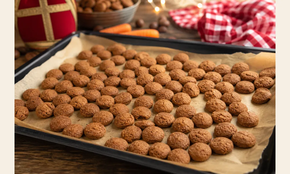 Pepernoten bakken met kinderen
